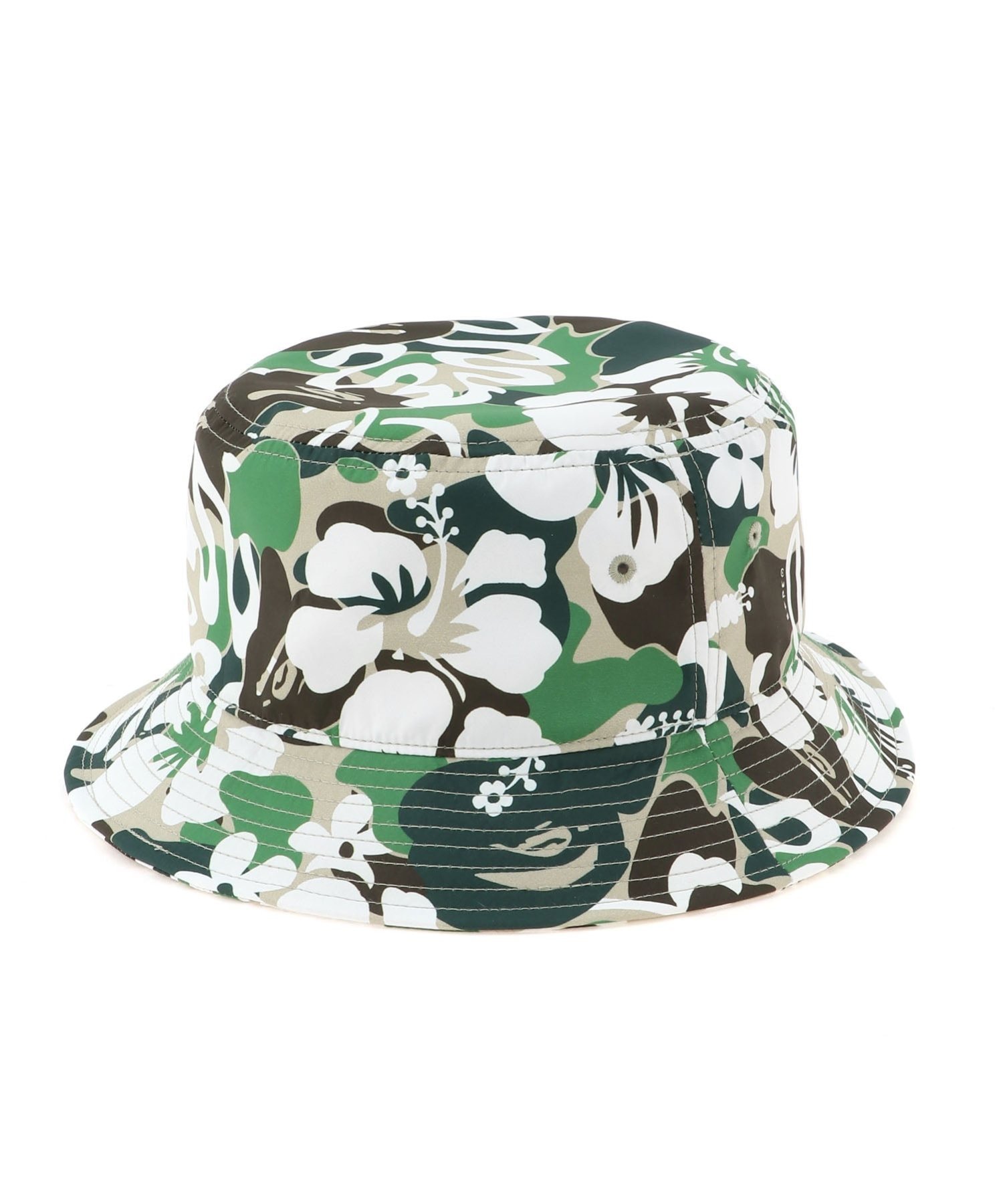 A BATHING APE ABC RESORT CAMO BUCKET HAT ア ベイシング エイプ 帽子 ハット グリーン【送料無料】