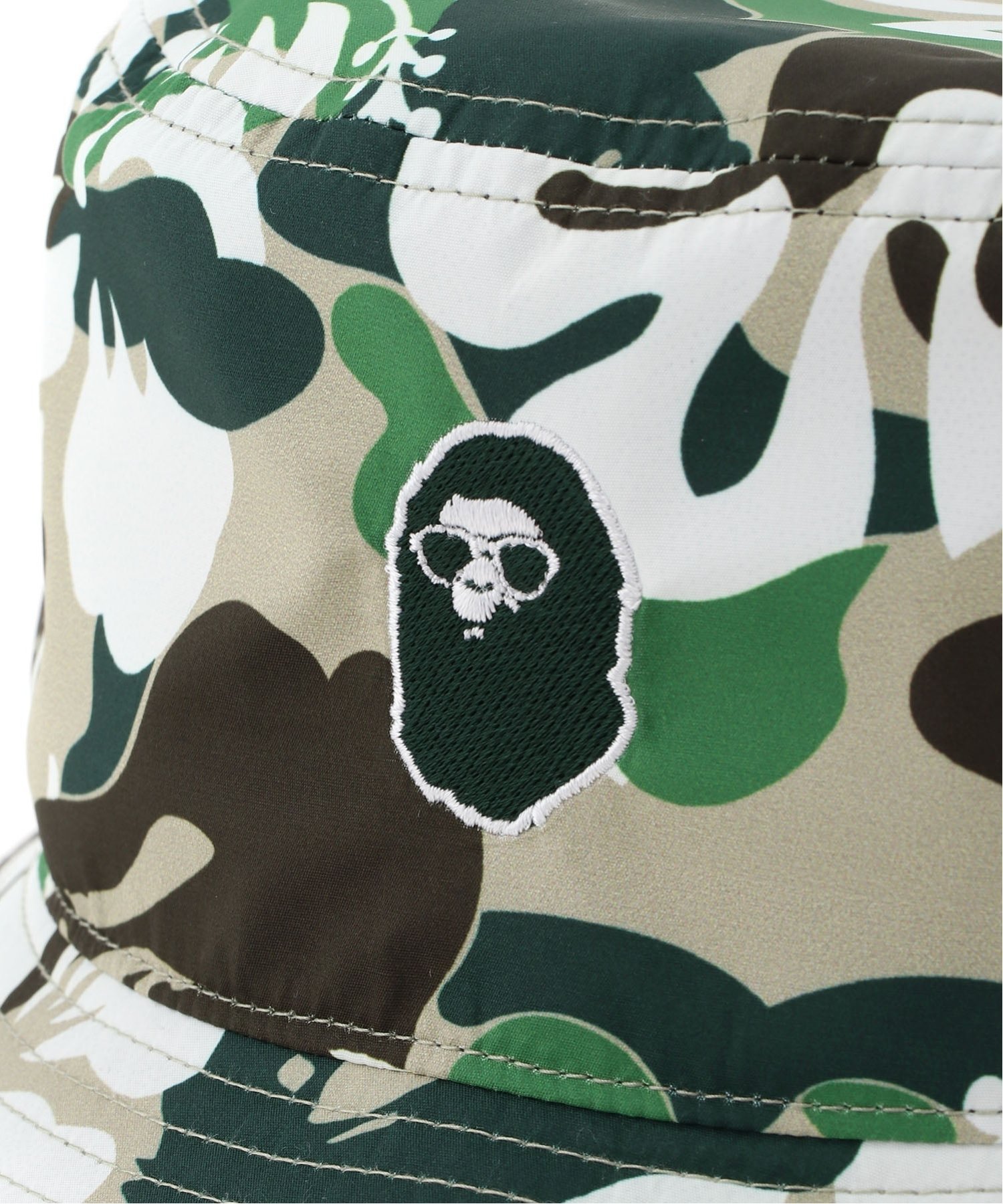 A BATHING APE ABC RESORT CAMO BUCKET HAT ア ベイシング エイプ 帽子 ハット グリーン【送料無料】