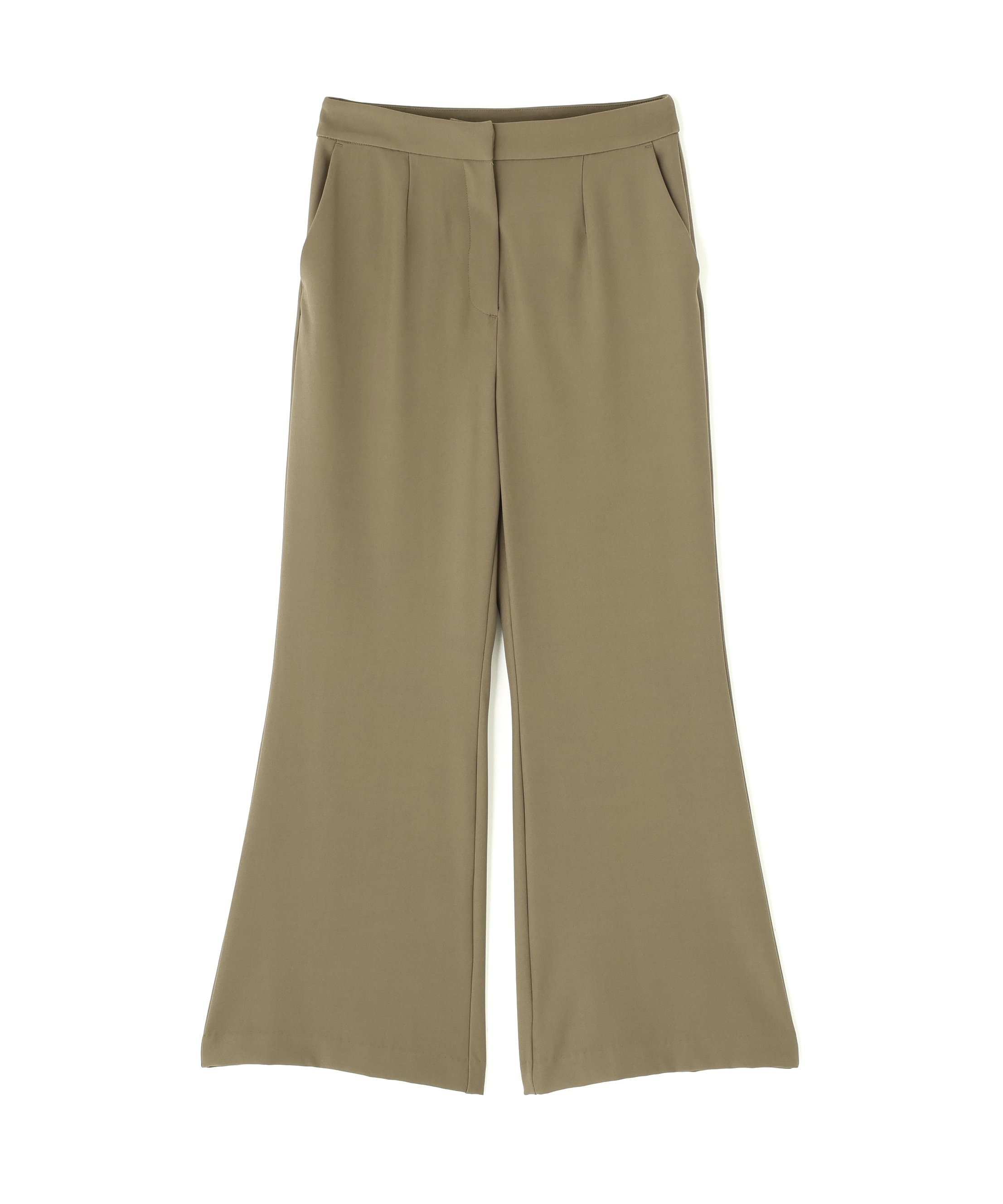NATURAL BEAUTY BASIC ＜N.＞ワイドフレアパンツ ナチュラルビューティベーシック パンツ その他のパンツ ブラック