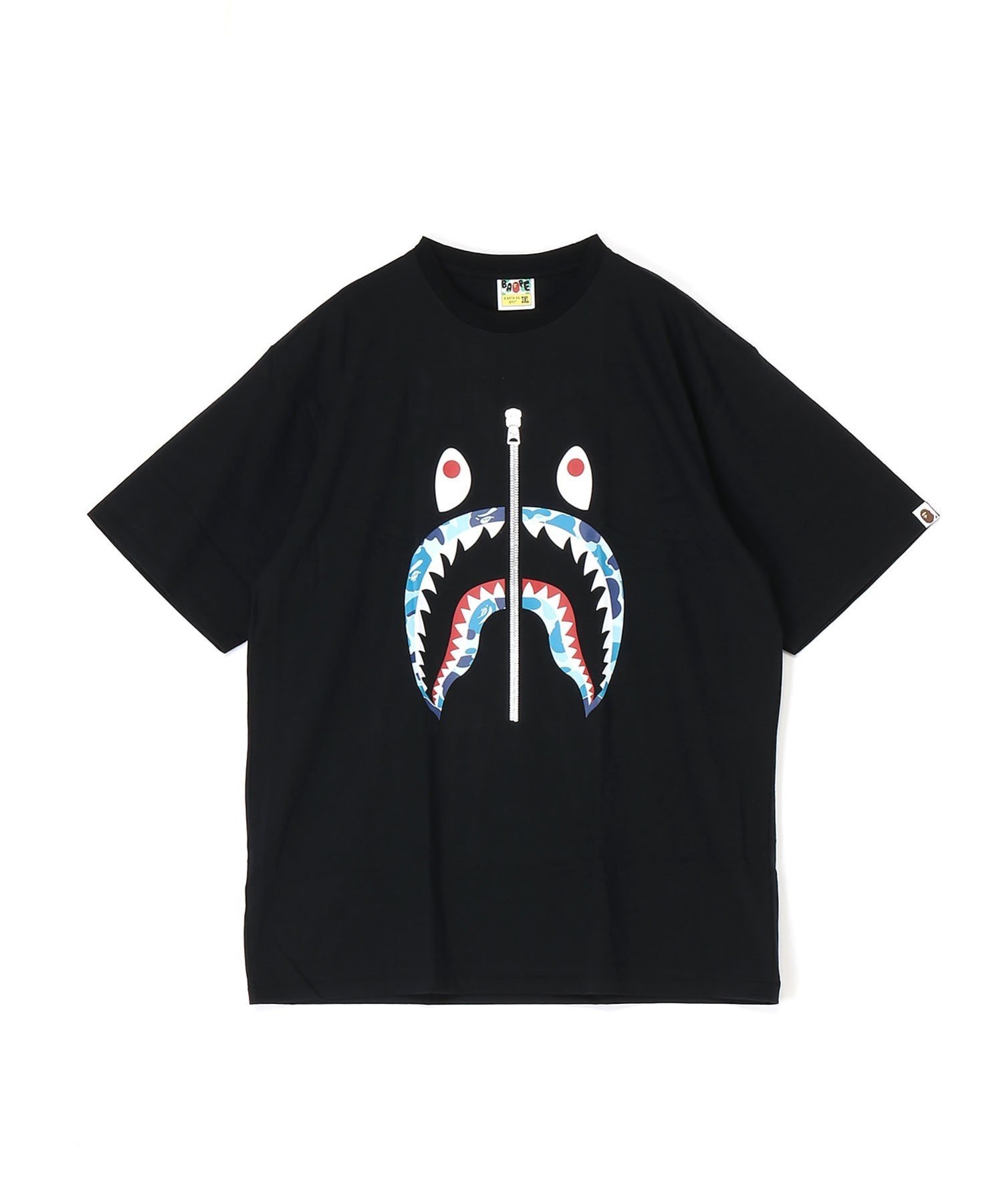 A BATHING APE ABC CAMO SHARK TEE ア ベイシ