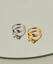 【SALE/38%OFF】ciite' 【 金属アレルギー対応 】 ノットリング サージカルステンレス 316L シーテ アクセサリー・腕時計 リング・指輪 シルバー ゴールド(4)