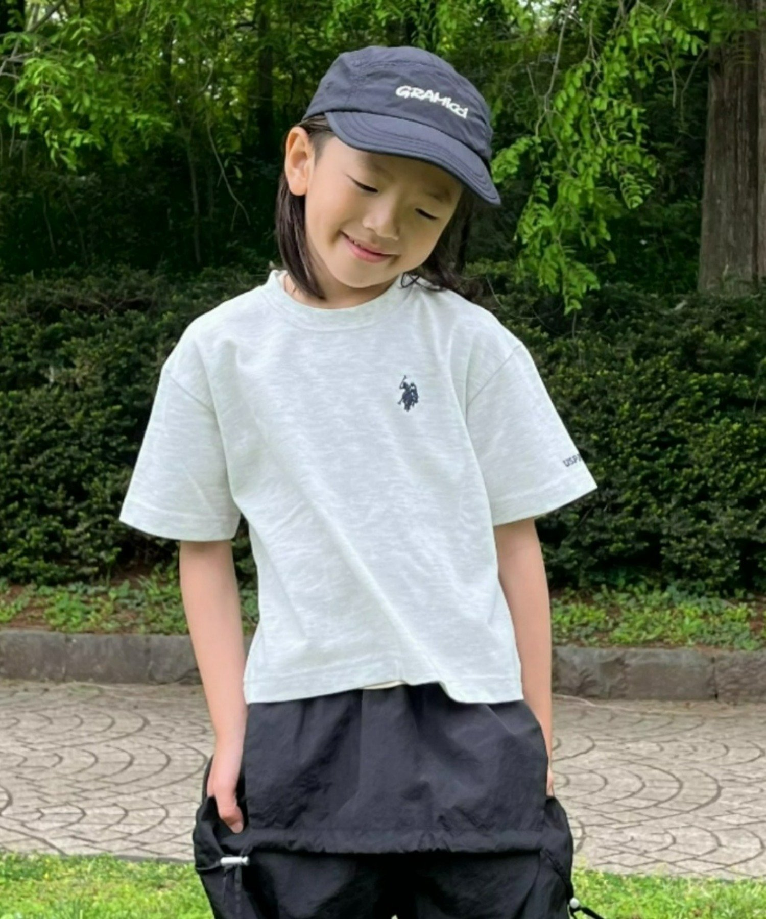 【SALE／10%OFF】CIAOPANIC TYPY 【WEB限定】【KIDS】【U.S. POLO ASSN】刺繍ロゴTee チャオパニックティピー トップス カットソー・T..