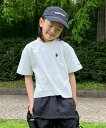 CIAOPANIC TYPY 【WEB限定】【KIDS】【U.S. POLO ASSN】刺繍ロゴTee チャオパニックティピー トップス カットソー・Tシャツ ホワイト ネイビー