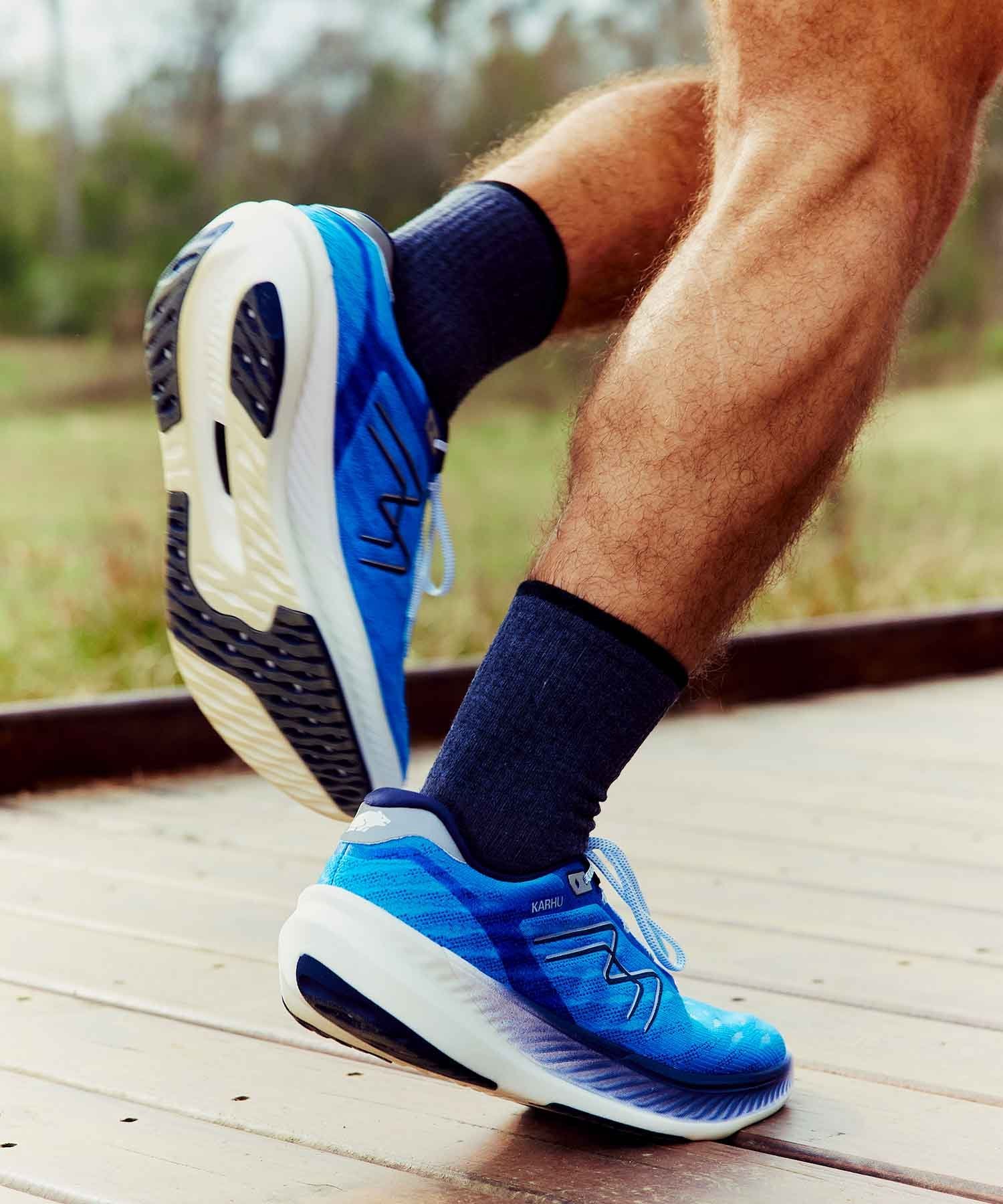 【SALE／20%OFF】KARHU Karhu(カルフ) MEN'S FUSION 4.0 SNEAKER スニーカー ランニング カルフ シューズ・靴 スニーカー ブルー【送料無料】
