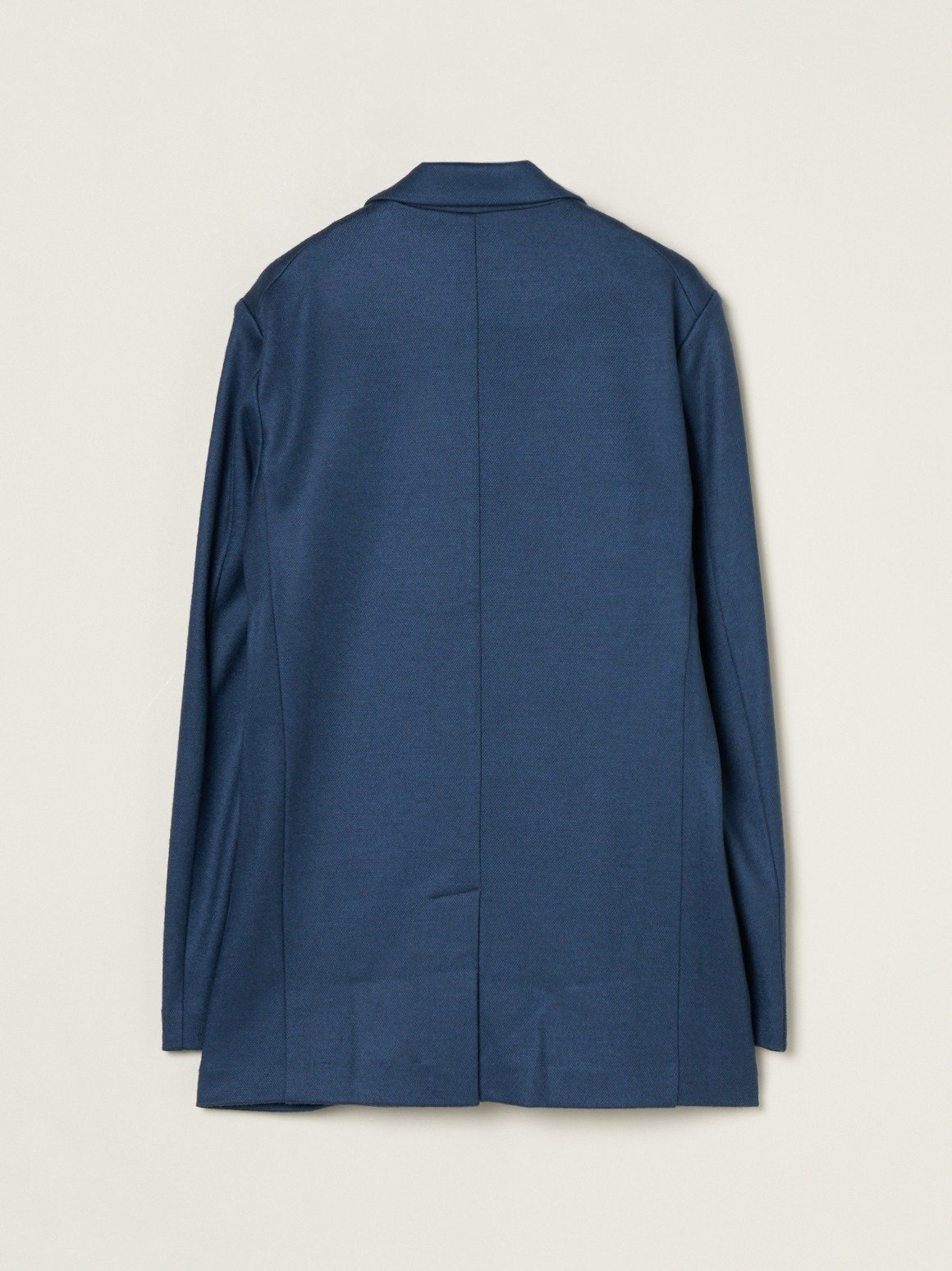 【SALE／50%OFF】three dots Men's wool pique jersey jacket スリードッツ ジャケット・アウター その他のジャケット・アウター ブラック ブルー【送料無料】