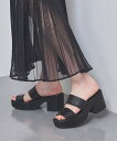 【SALE/70%OFF】UNITED ARROWS 2ベルト プラットミュール ユナイテッドアローズ アウトレット シューズ・靴 サンダル ホワイト ブラック...