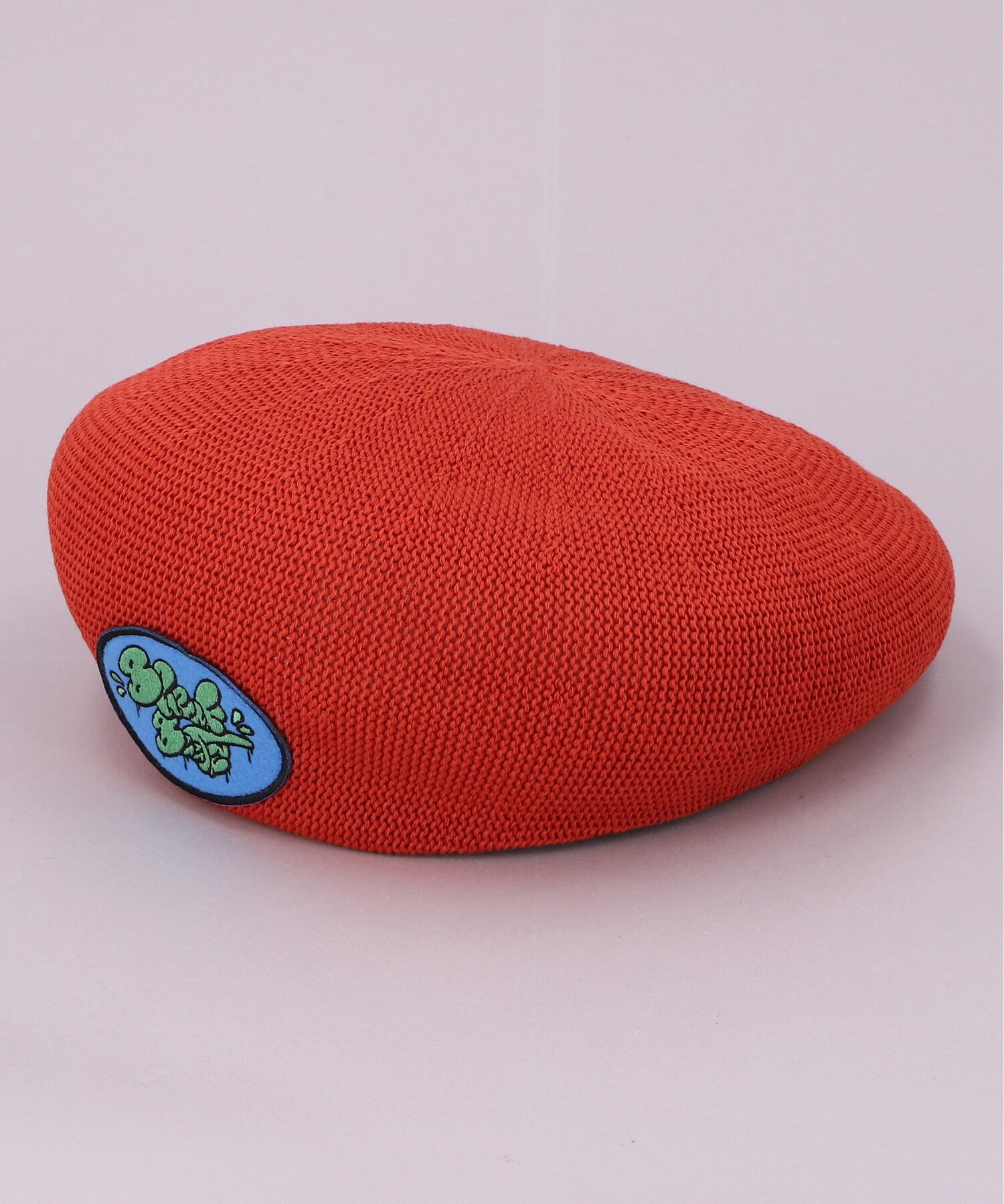 CA4LA TILTED PATCH BERET カシラ 帽子 ハンチング・ベレー帽 ブラック パープル オレンジ【送料無料】
