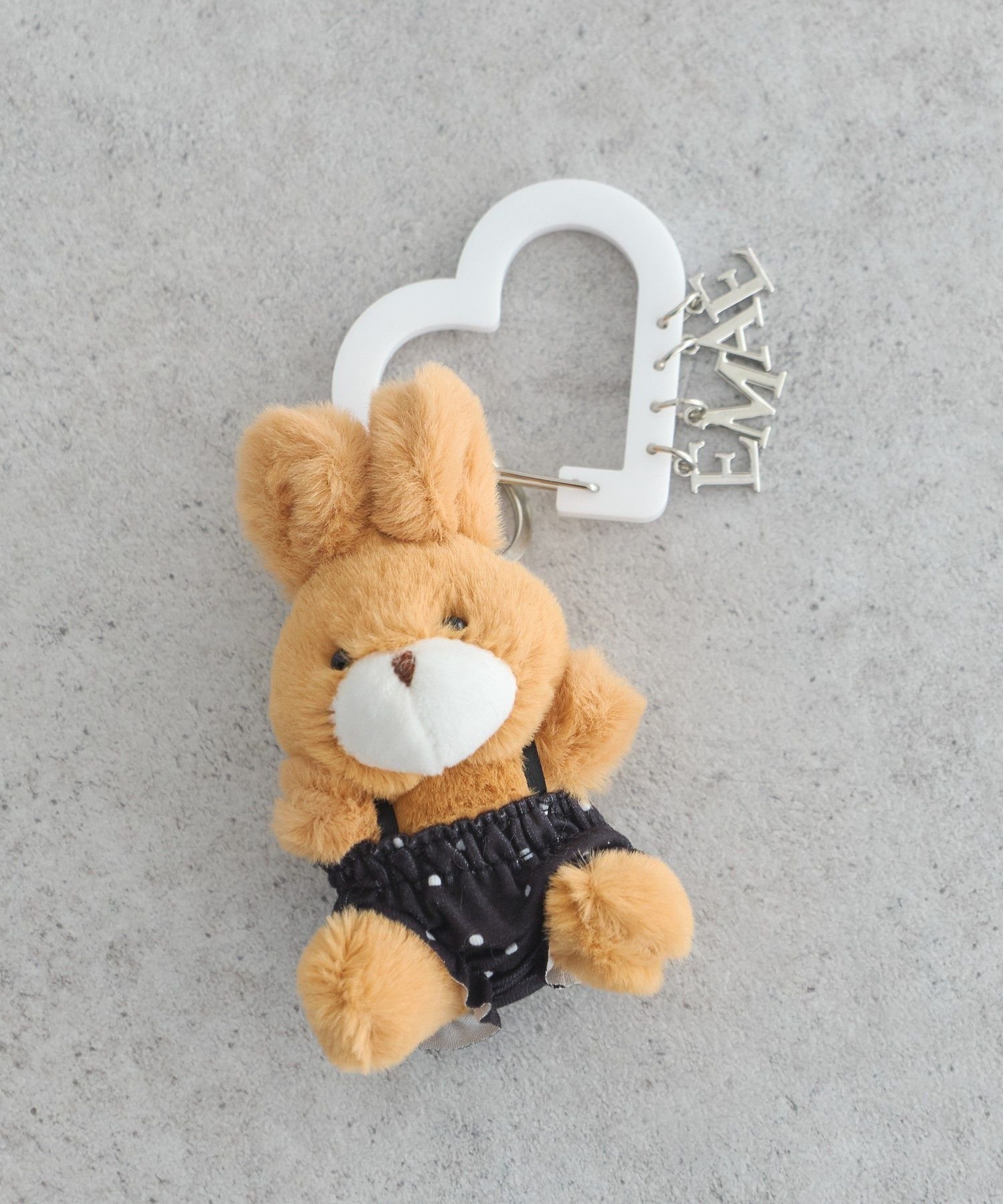 【SALE／50%OFF】earth music&ecology ラビットチャーム アースミュージック&エコロジー アクセサリー・腕時計 その他のアクセサリー・腕時計 ブラック