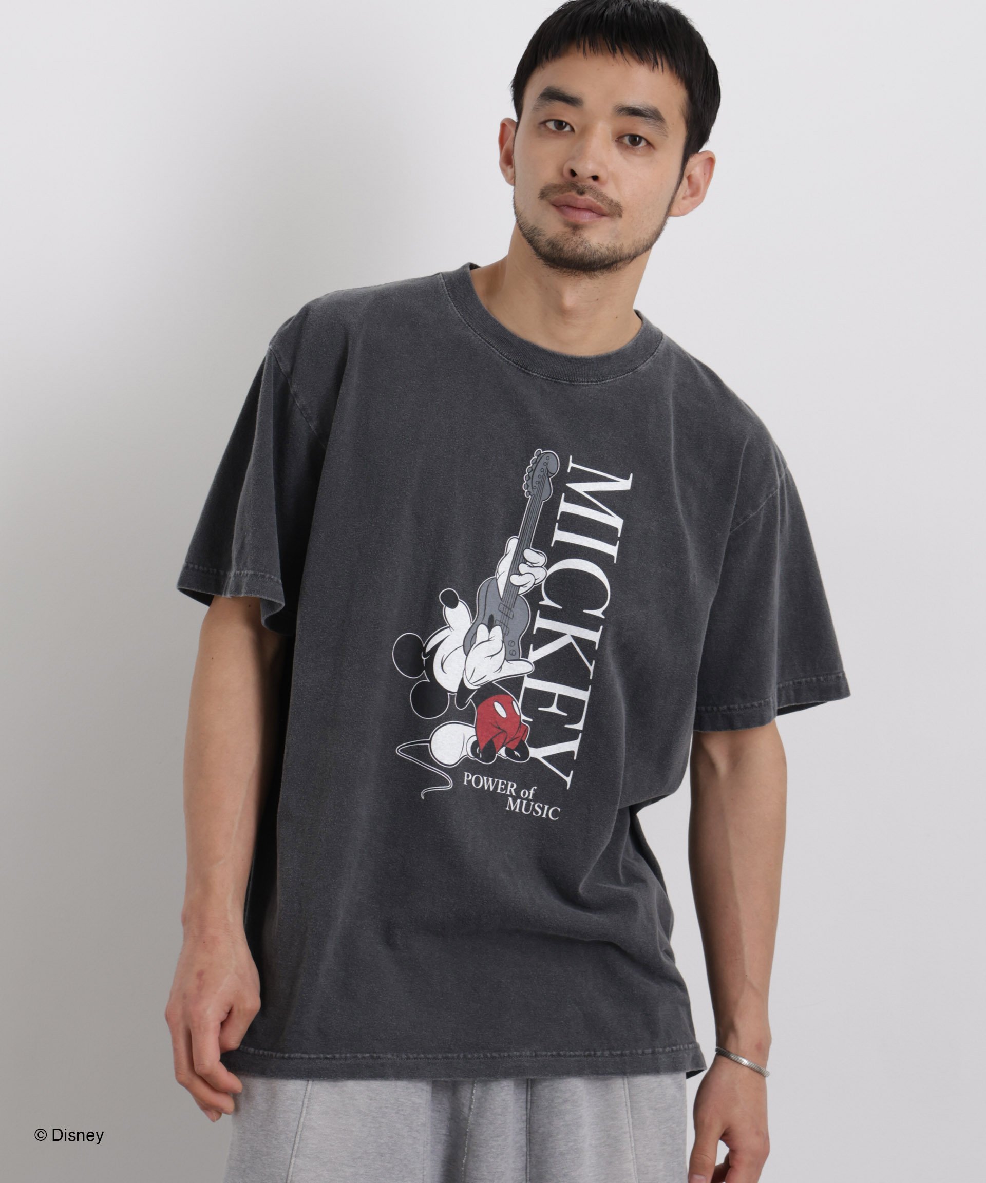 【SALE／5%OFF】NANO universe GOOD ROCK SPEED / ROCK / Micky / Tシャツ ナノユニバース トップス カットソー・Tシャツ グレー ブラウン ホワイト【送料無料】