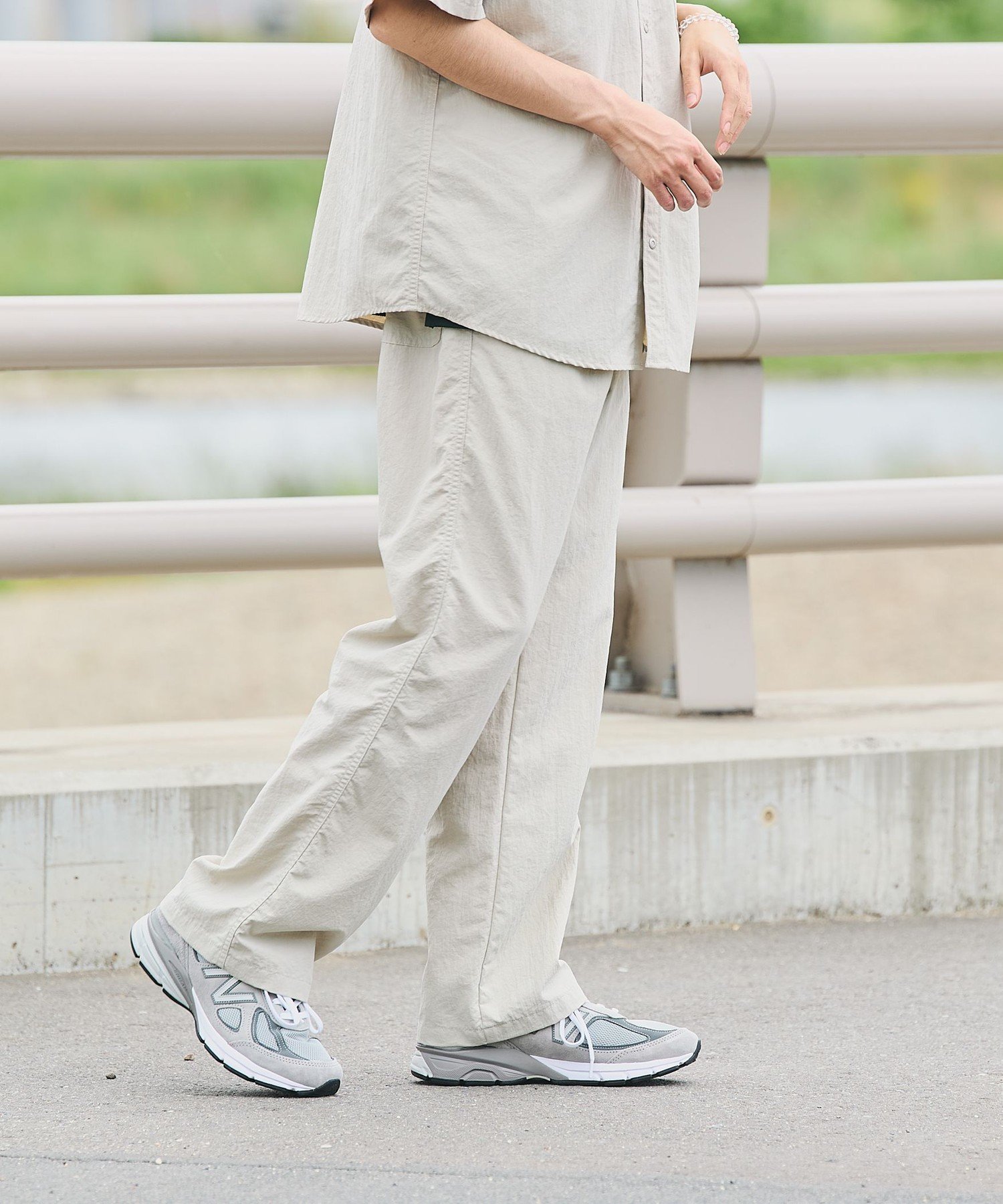 MEN SHIPS:＜撥水＞netplus(R) イージー パンツ シップス パンツ その他のパンツ ネイビー ベージュ