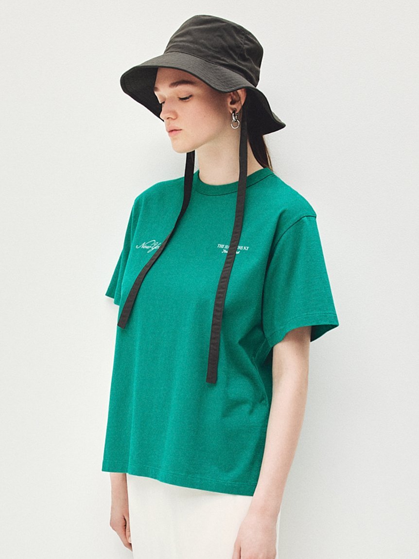 【SALE／50%OFF】Mila Owen TENNIS CLUBグラフィックTシャツ ミラオーウェン トップス カットソー・Tシャツ ピンク グリーン ホワイト stylife-15666451 Rakuten Fashion サンプル画像2