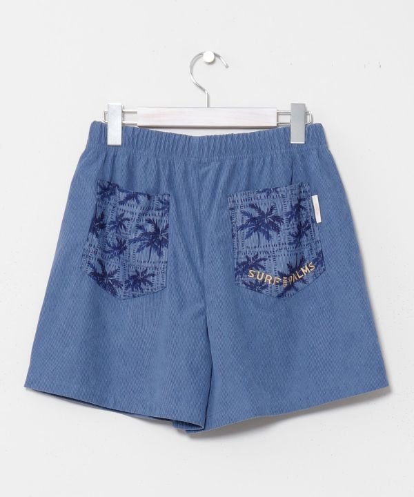 Kahiko 【カヒコ】メンツァーショートパンツ【SURF&Palms】 アミナコレクション パンツ その他のパンツ ネイビー ブルー ベージュ