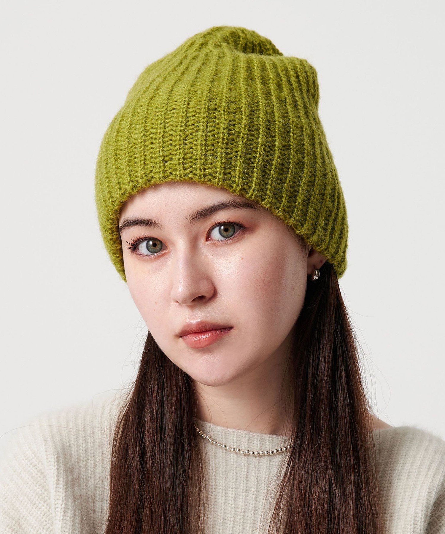 [SALE / 30 % OFF] BEAUTY & YOUTH UNITED ARROWS 컬러 니트 캡 / 올리브 유나이티드 아로즈 아울렛 모자 니트 모자 · 비니 그린 [무료 배송]