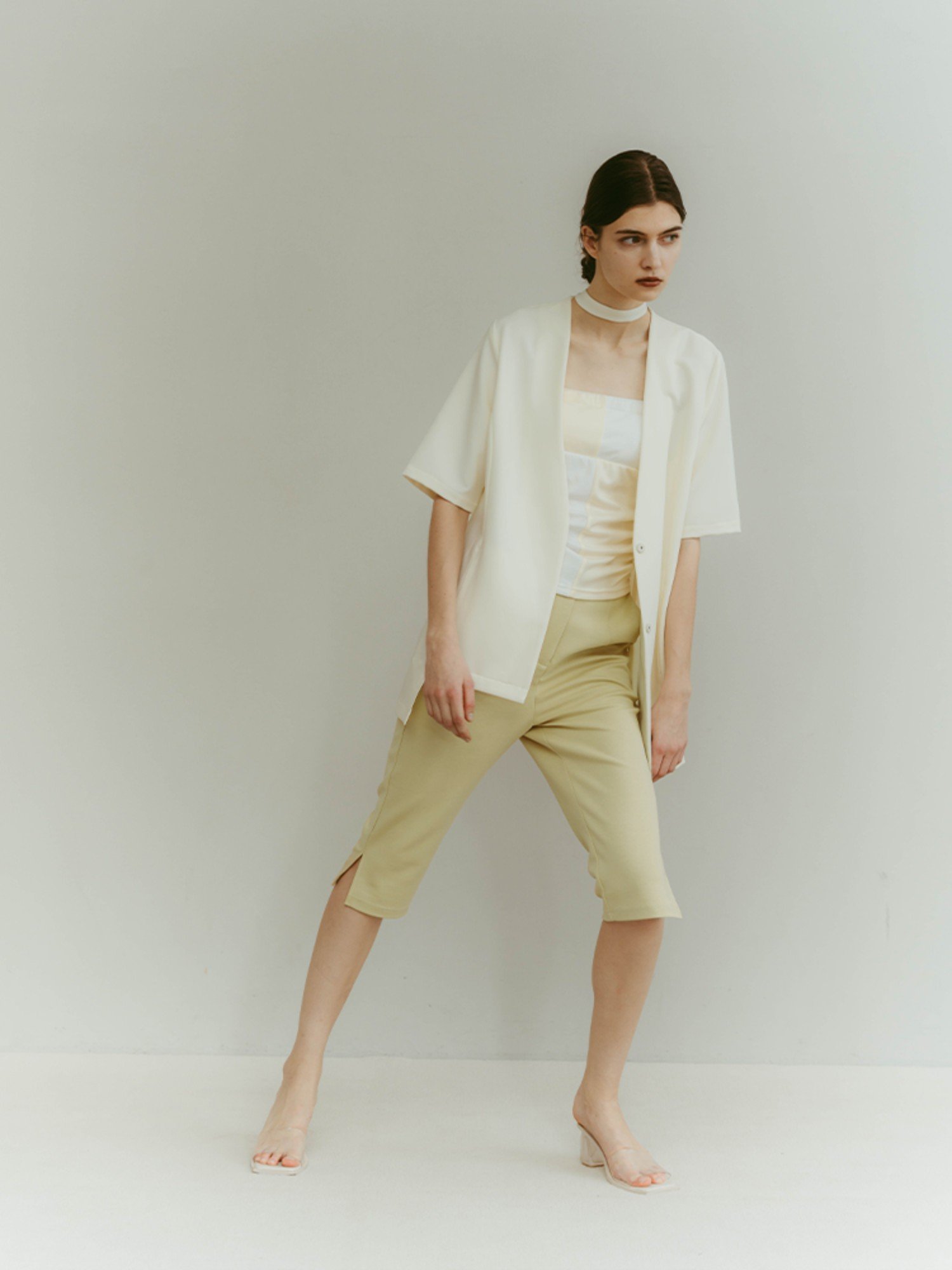 ILANIS Quiet Capri Pants マルテ パンツ その他のパンツ ブラック