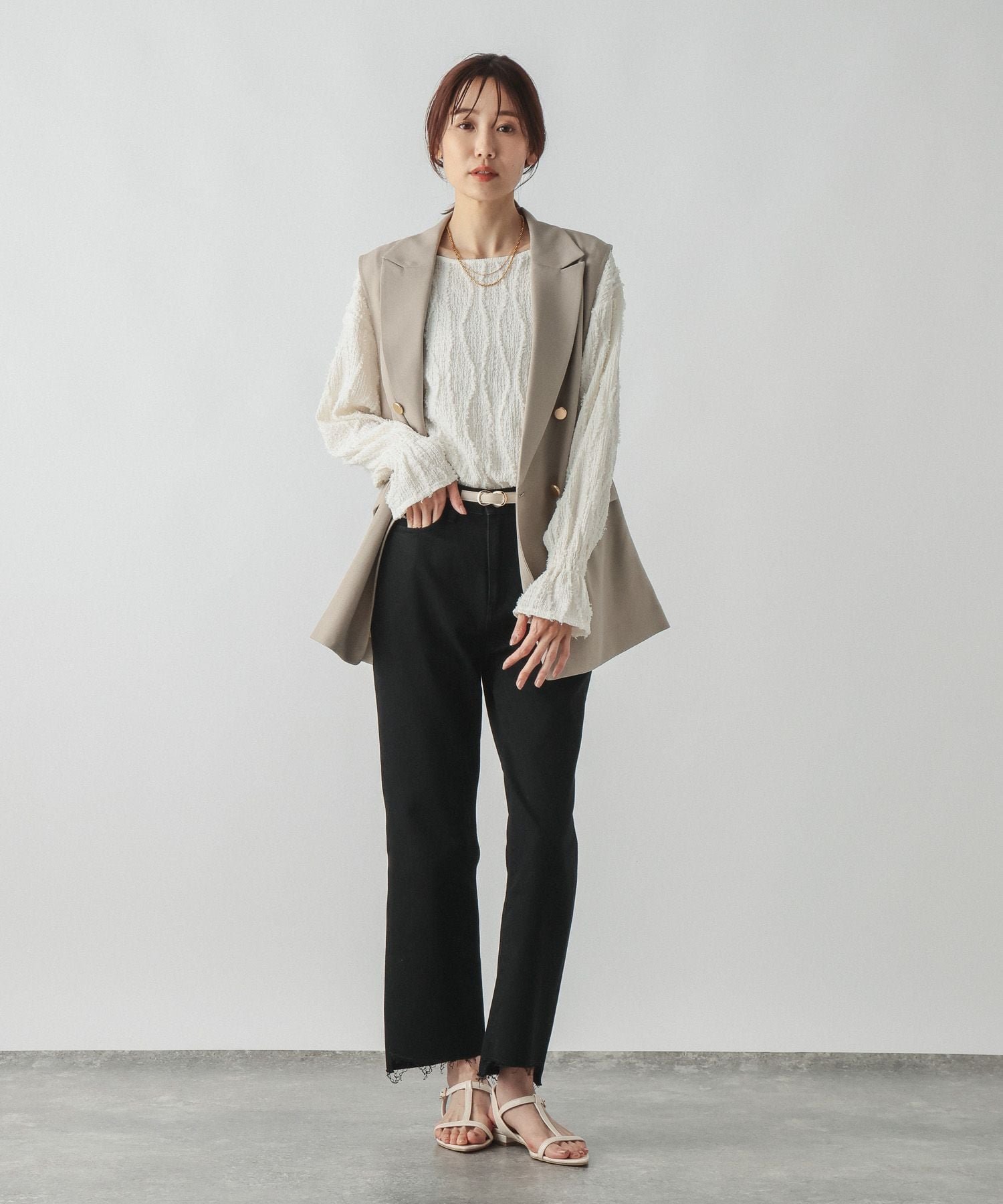 GLOBAL WORK 一部店舗限定/GOODデニムバギースキニーパンツ/911104 グローバルワーク パンツ ジーンズ・デニムパンツ ブラック ブルー【送料無料】 stylife-15826618 Rakuten Fashion サンプル画像3