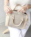 【SALE/50%OFF】SHIPS WOMEN * スタッズ ボストン バッグ◇ シップス バッグ ボストンバッグ グリーン ベージュ パープル ブルー