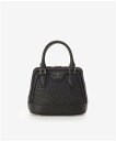 【SALE/30%OFF】SAMANTHAVEGA エンボスクロスミニハンドバッグ サマンサ ベガ バッグ ハンドバッグ ブルー グレー ホワイト【送料無料】
