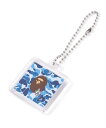 A BATHING APE BAPE.COM CAMO GO APE POINTER KEYCHAIN ア ベイシング エイプ ファッション雑貨 チャーム・キー...