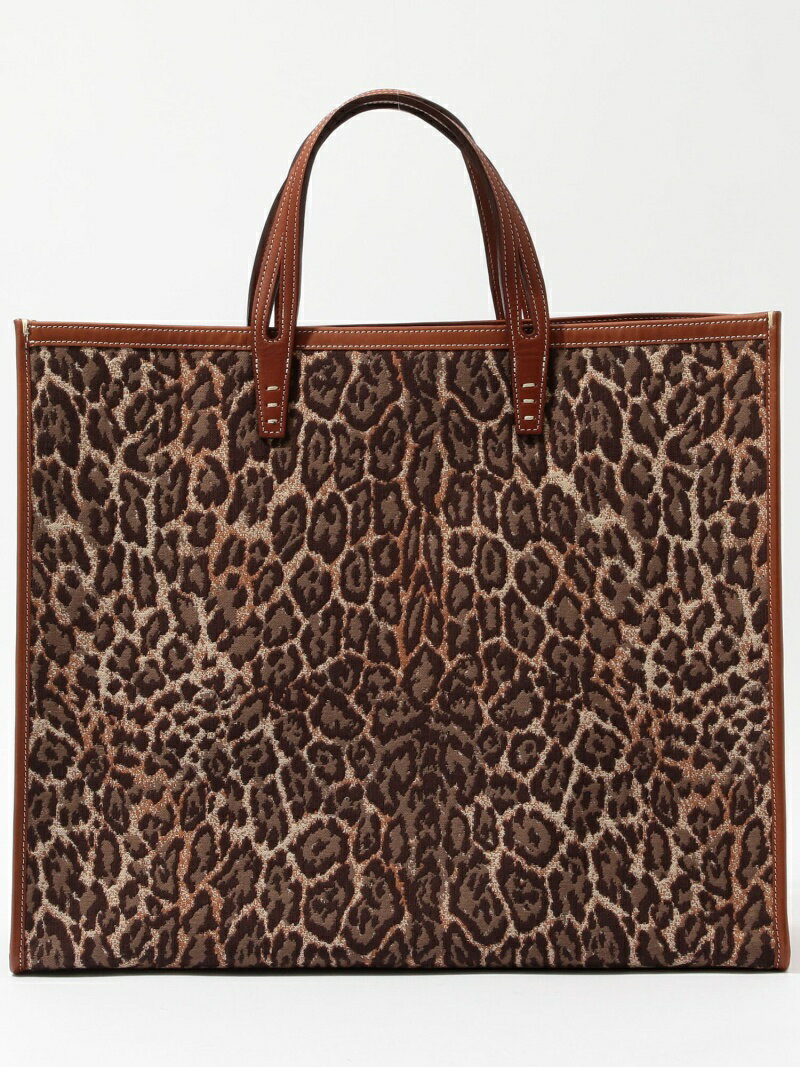 【SALE／30%OFF】TOMORROWLAND GOODS A VACATION TANK レオパードプリントトートバッグ トゥモローランド バッグ トートバッグ【送料無料】のサムネイル