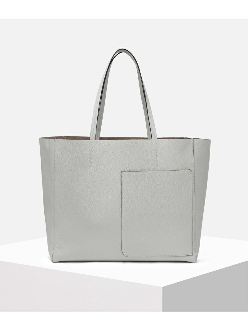 Valextra ソフトトート ミニ ヴァレクストラ バッグ トートバッグ グレー【送料無料】のサムネイル