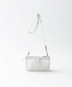 TRICOTE PVC SMARTPHONE POUCH SHOULDER トリコテ バッグ ショルダーバッグ ホワイト ブラック【送料無料】