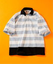 417 EDIFICE BARBARIAN 417別注 RUGBY SHIRT H/S フォーワンセ ...