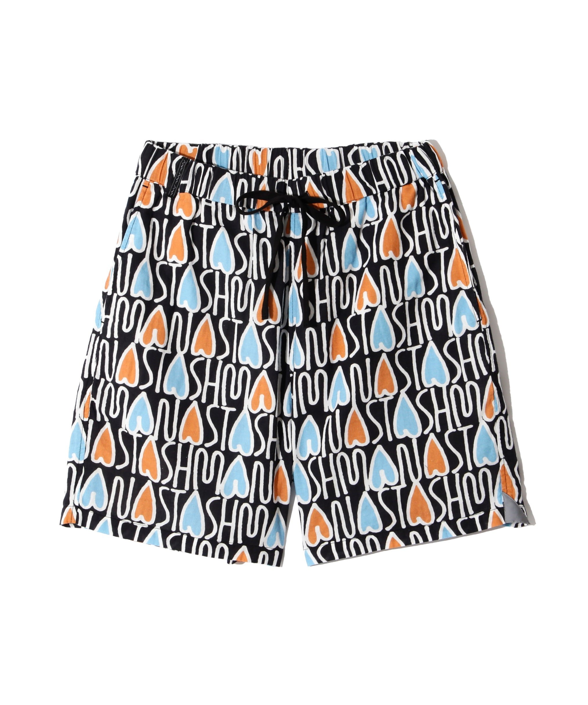 MANASTASH/マナスタッシュ/GAUZE MANALOHA SHORT マナスタッシュ パンツ その他のパンツ オレンジ ブラック レッド