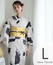 Nico@ntique ニコアンティーク 浴衣3点セット 黒い帆船 Lサイズ ウタタネ 着物・浴衣・和装小物 浴衣【送料無料】