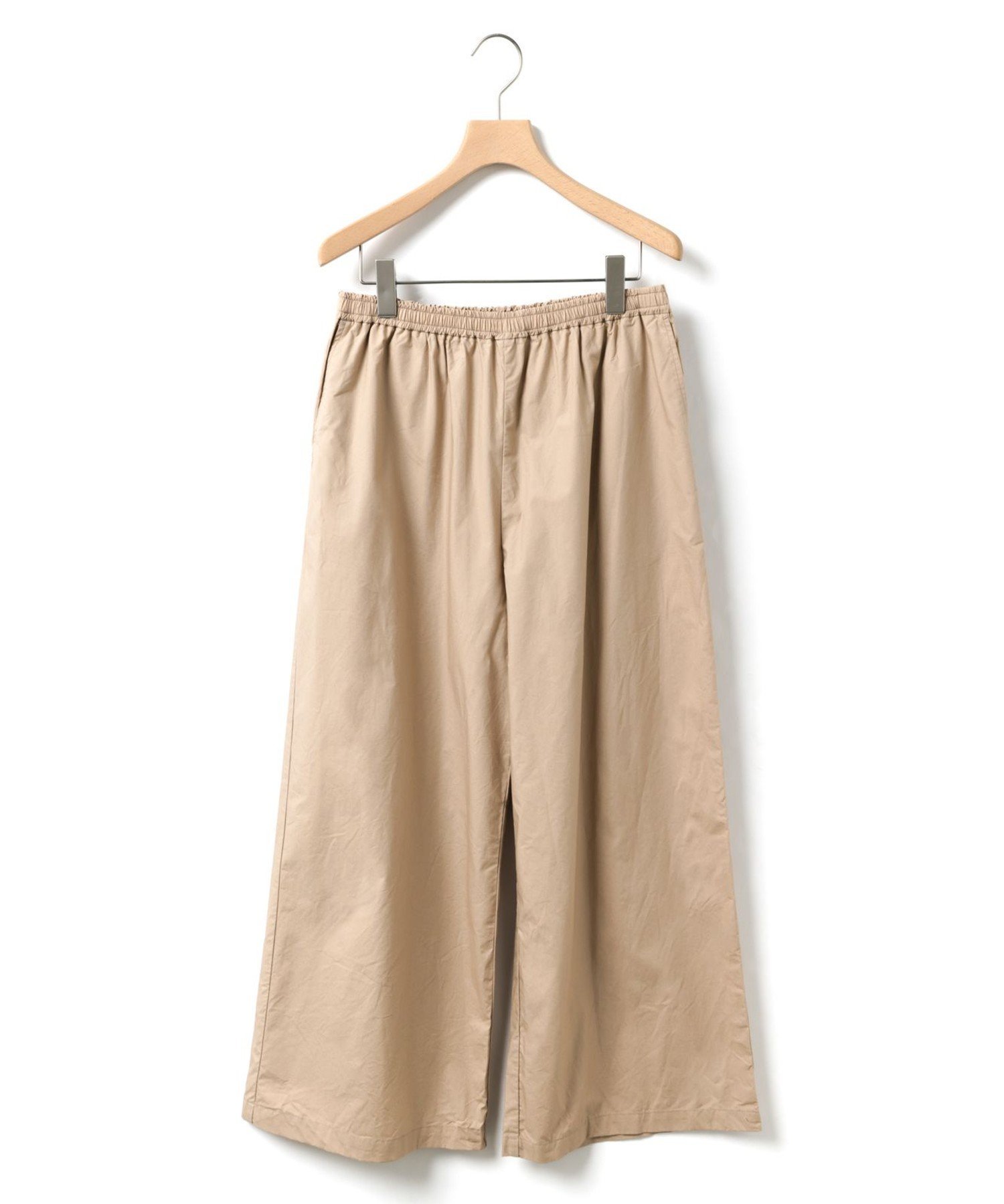 MARMARMAR MARMARMAR ワイドストレートイージーパンツ マーコート パンツ その他のパンツ ベージュ ブルー ネイビー ブラック