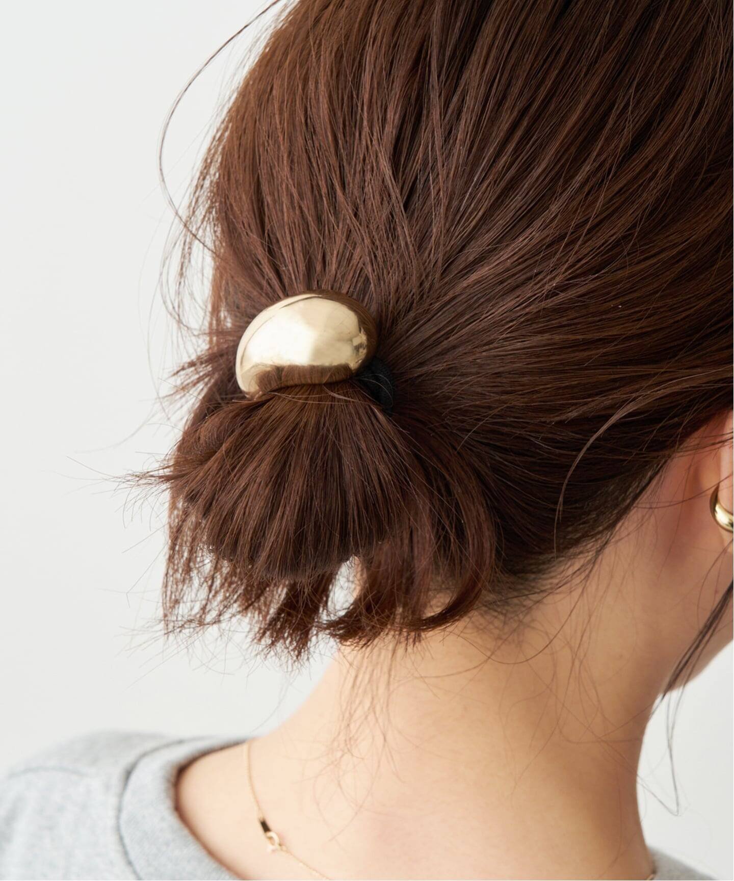 Spick & Span 《追加》JAMIRAY / ジャミレイ DROP HAIR TIE スピックアンドスパン ヘアアクセサリー その他のヘアアクセサリー ゴールド シルバー【送料無料】