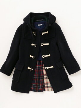 SHIPS KIDS LONDONTRADITION:ダッフルコート(140~150cm) シップス コート/ジャケット カバーオール グレー ネイビー【送料無料】