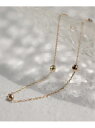 CLAIRE 【CLAIRE】【K10】ミラーボールポイントブレスレット フローリスト アクセサリー・腕時計 ブレスレット・バングル イエロー【送料無料】