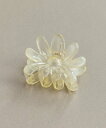 【SALE/70%OFF】Phoebe フラワーカラーバンスクリップ イエロー ジュエルアディクト ヘアアクセサリー バレッタ・ヘアクリップ・ヘアピン イエロー