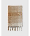【SALE/74%OFF】GAP (W)ブランケット スカーフ ギャップ ファッション雑貨 マフラー・ストール・ネックウォーマー ベージュ ゴールド