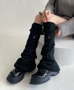 【SALE/30%OFF】aimoha - select - 【MOSOX】ダメージレッグウォーマー アイモハ 靴下・レッグウェア レッグウォーマー ブラック ...