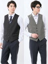 TAKA-Q リバーシブル ジレベスト タカキュー スーツ・フォーマル スーツベスト ネイビー【送料無料】