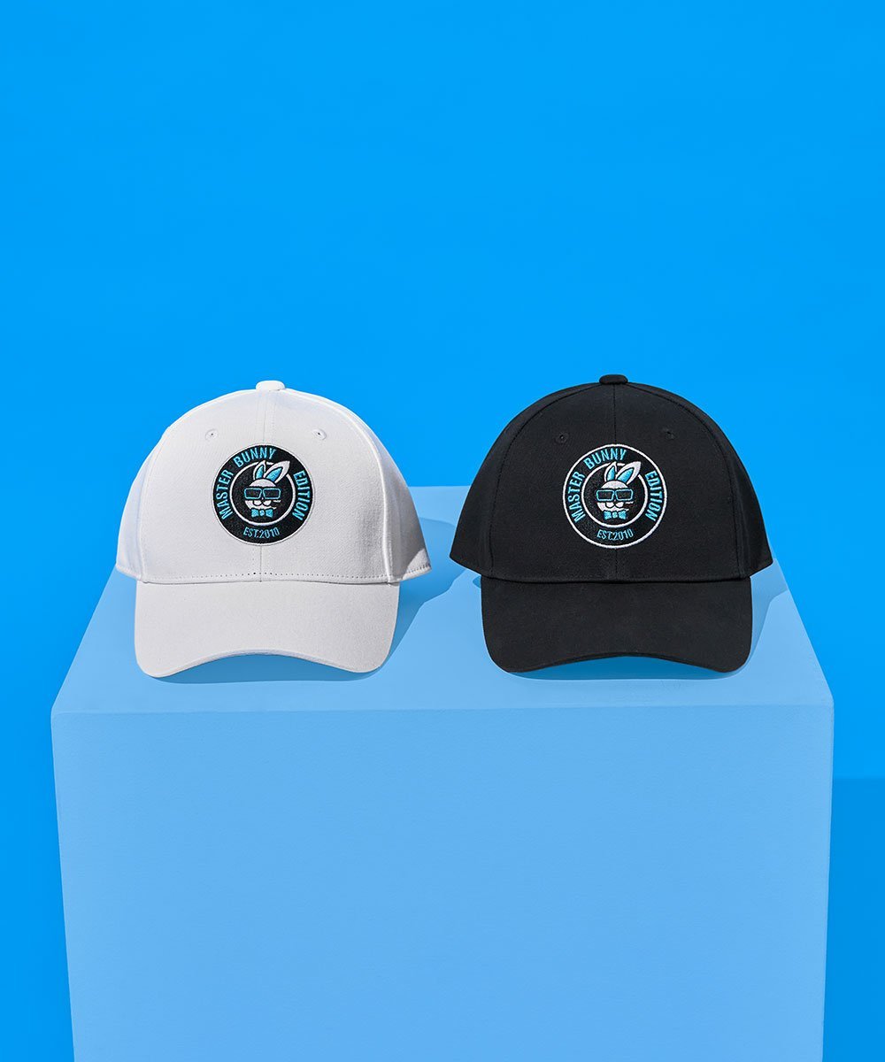 MASTER BUNNY EDITION "ICY"SWAGGY BUNNY 氷撃CAP (UNISEX) マスターバニーエディション 帽子 その他の帽子 ホワイト ブラック