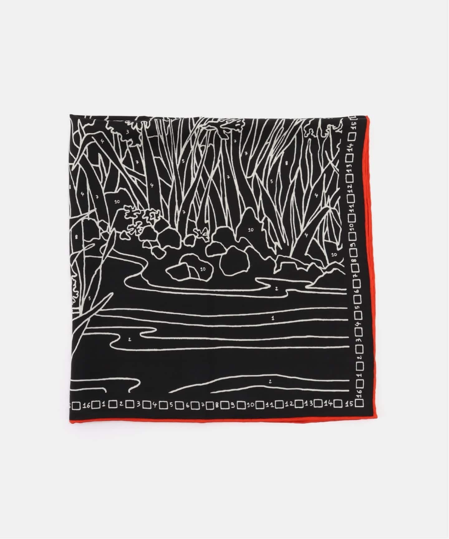 Spick & Span Mii / ミイ SCARF 65*65 スピックアンドスパン ファッション雑貨 スカーフ・バンダナ ブラック【送料無料】