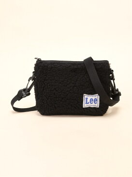 Lee LEE/(W)【LEE】ボアミニサコッシュ ジーンズメイト バッグ ショルダーバッグ ピンク ブルー ブラック ブラウン ホワイト