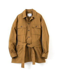 Safari Jacket C5J-9-UF04: Brown Safari Jacket C5J-9-UF04: Brown
