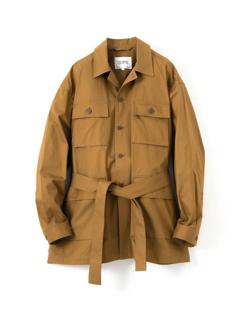 Safari Jacket C5J-9-UF04: Brown
