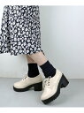 【SALE/20%OFF】LibertyDoll 超軽量 8cm厚底♪チャンキーヒールオックスフォード ☆3021 サンエーフットウェアー シューズ・靴 レース...
