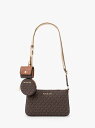 【SALE／74%OFF】MICHAEL KORS JET SET TRAVEL SM XDY W TECH ATTCH クロスボディ マイケル・コース バッグ ショルダーバッグ ブラウン【送料無料】