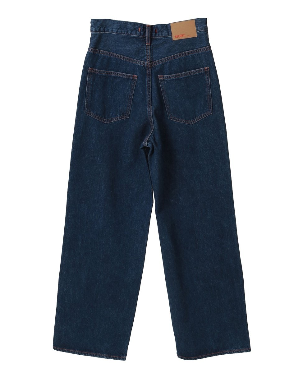 Liesse 【NEEDBY heritage/ニードバイヘリテージ】LUNA (N1C100637IDB) リエス パンツ ジーンズ・デニムパンツ ブルー