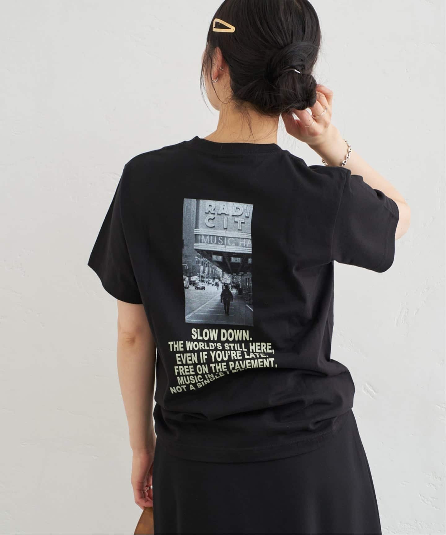 U by SPICK&SPAN SCREEN STARS/スクリーンスターズ 別注フォトTEE ユーバイスピックアンドスパン トッ..