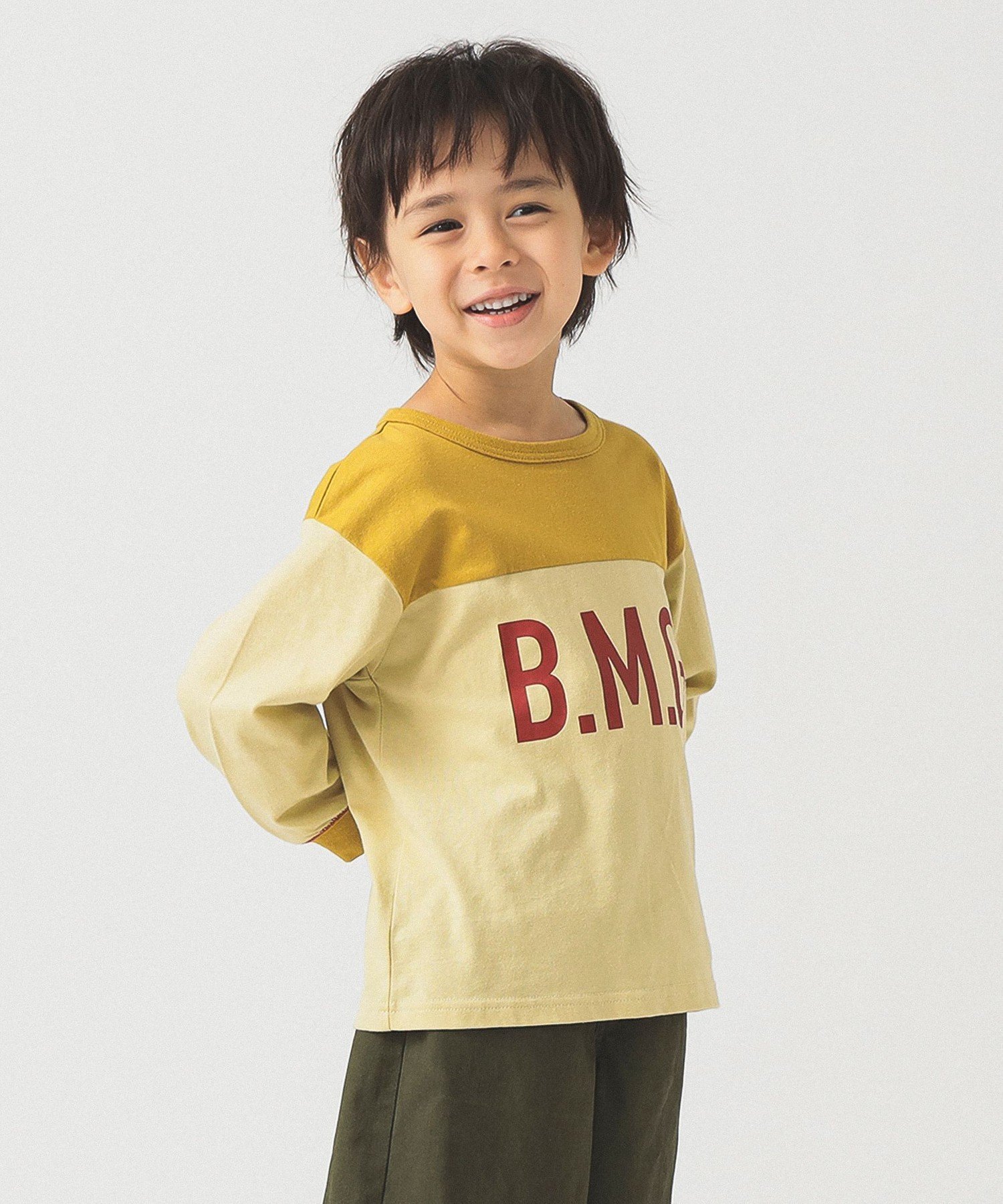 【SALE／30%OFF】B:MING by BEAMS B:MING by BEAMS / プリント フットボール Tシャツ (100~140cm) ビー..