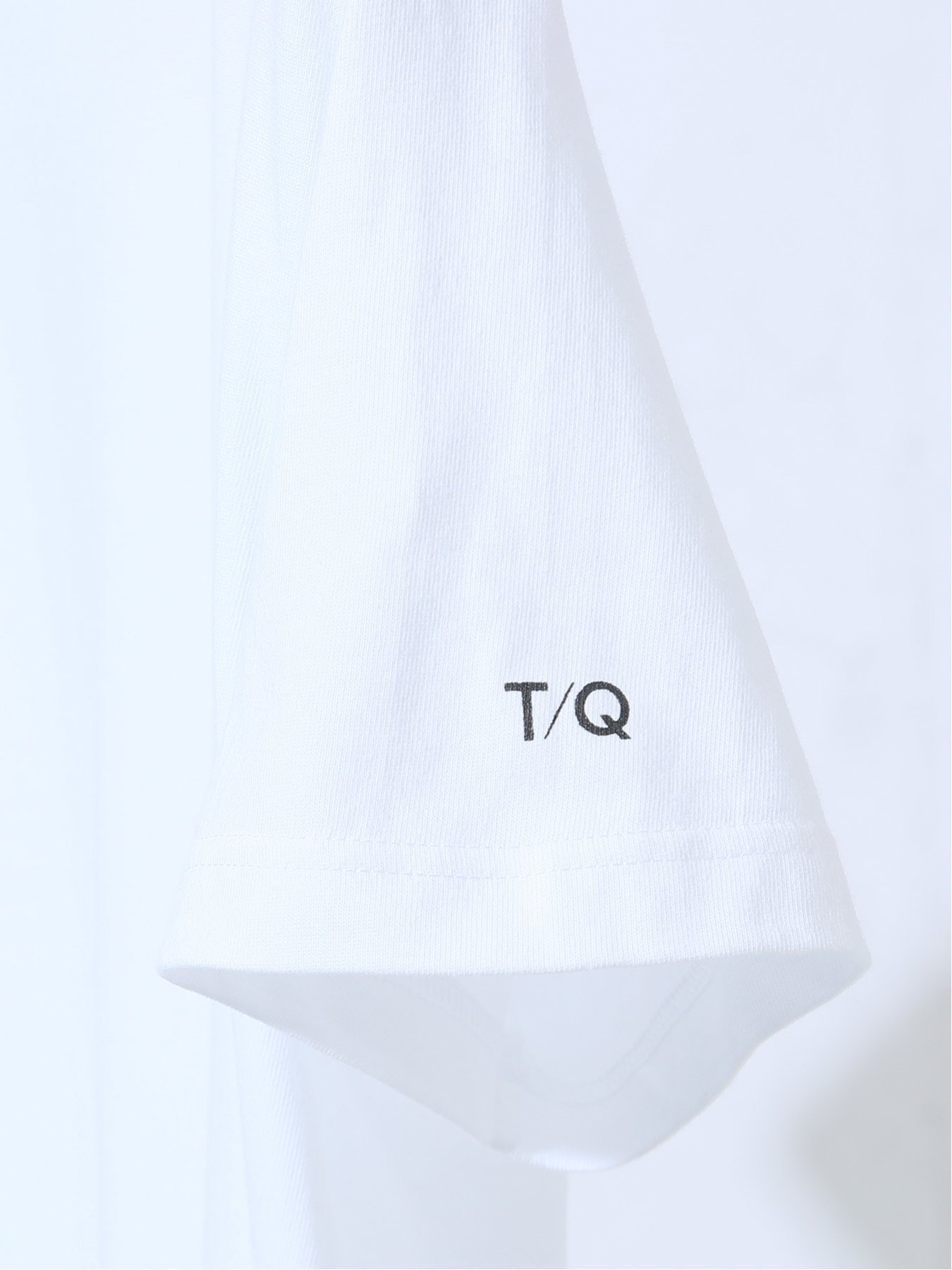 【SALE／20%OFF】TAKA-Q 綿100 TQロゴ クルー半袖Tシャツ タカキュー トップス カットソー・Tシャツ ホワイト
