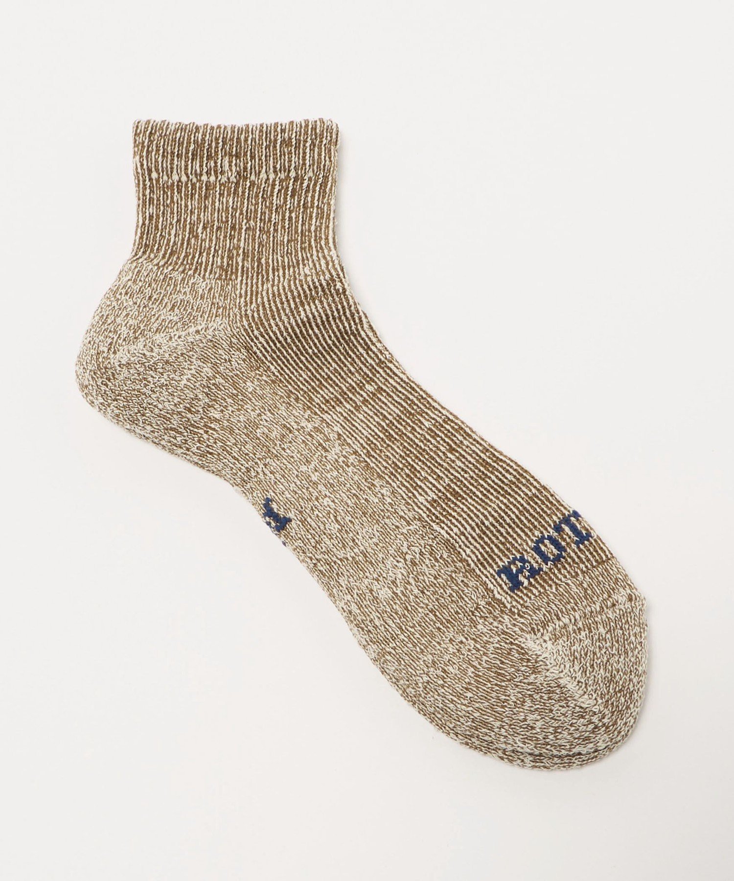 UNITED ARROWS ＜ROTOTO＞PILE ANKL パイル アンクル/ソックス ユナイテッドアローズ 靴下・レッグウェア 靴下 グレー ブラウン
