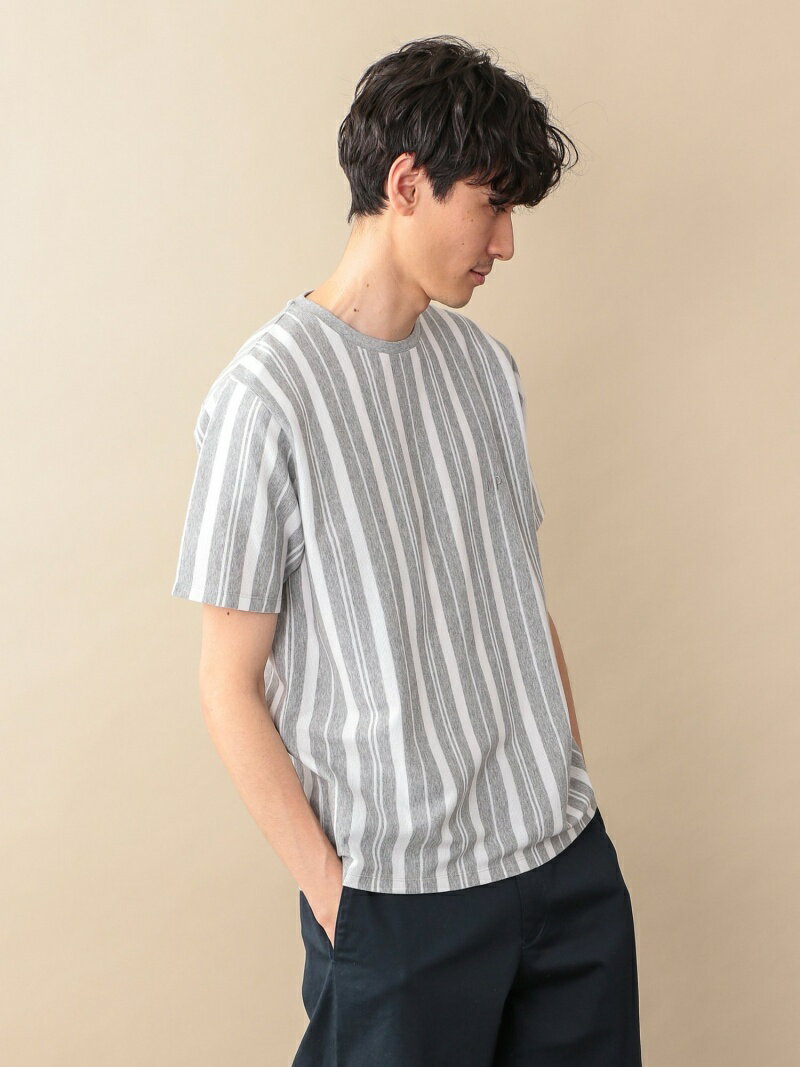 【SALE／28%OFF】MACKINTOSH PHILOSOPHY MEN 【WEB限定】サーフニットストライプMPクルーネックTシャツ マッキントッシュ フィロソフィー カットソー Tシャツ ブルー グレー レッド グリーン【送料無料】