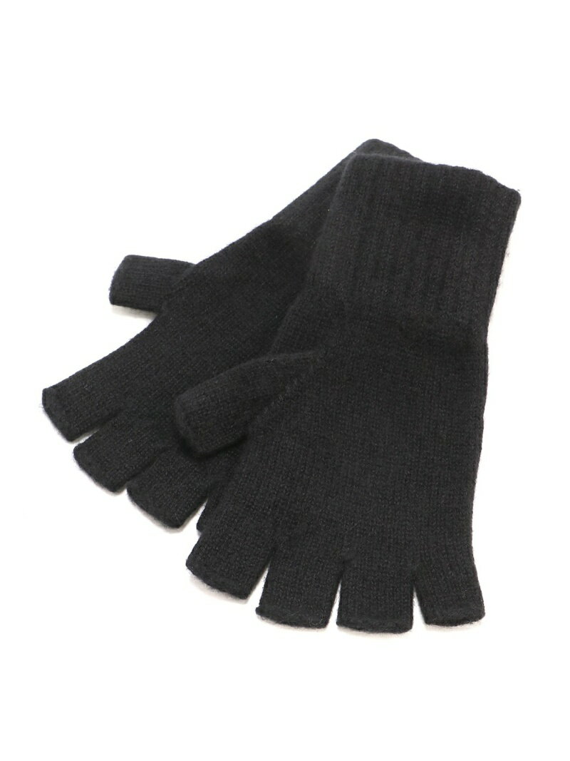 【SALE／20%OFF】WILLIAM BRUNTON WILLIAM BRUNTON カシミア FINGERLESS GLOVES フォーワンセブン エディフィス ファッション雑貨 手袋 ブラック グレー ブラウン ベージュ【送料無料】